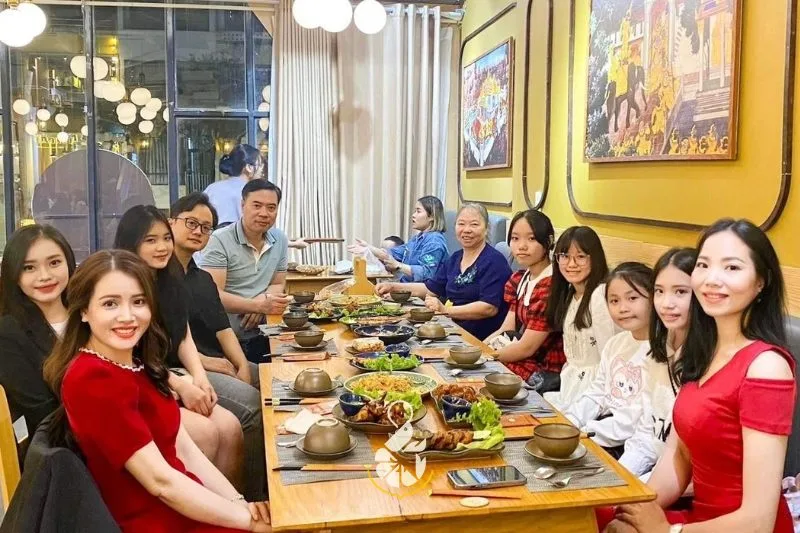 The Thai Cuisine nhà hàng Thái Đà Nẵng có không gian trang nhã với phong cách thiết kế tối giản, dễ chịu