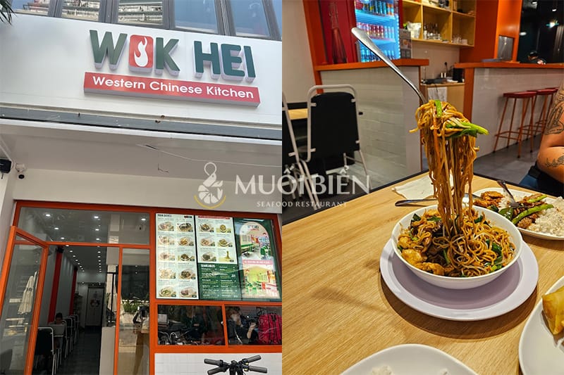 Wok Hei – Nhà hàng Trung Hoa kiểu Mỹ tại Đà Nẵng, nổi bật với hương vị cay nồng.