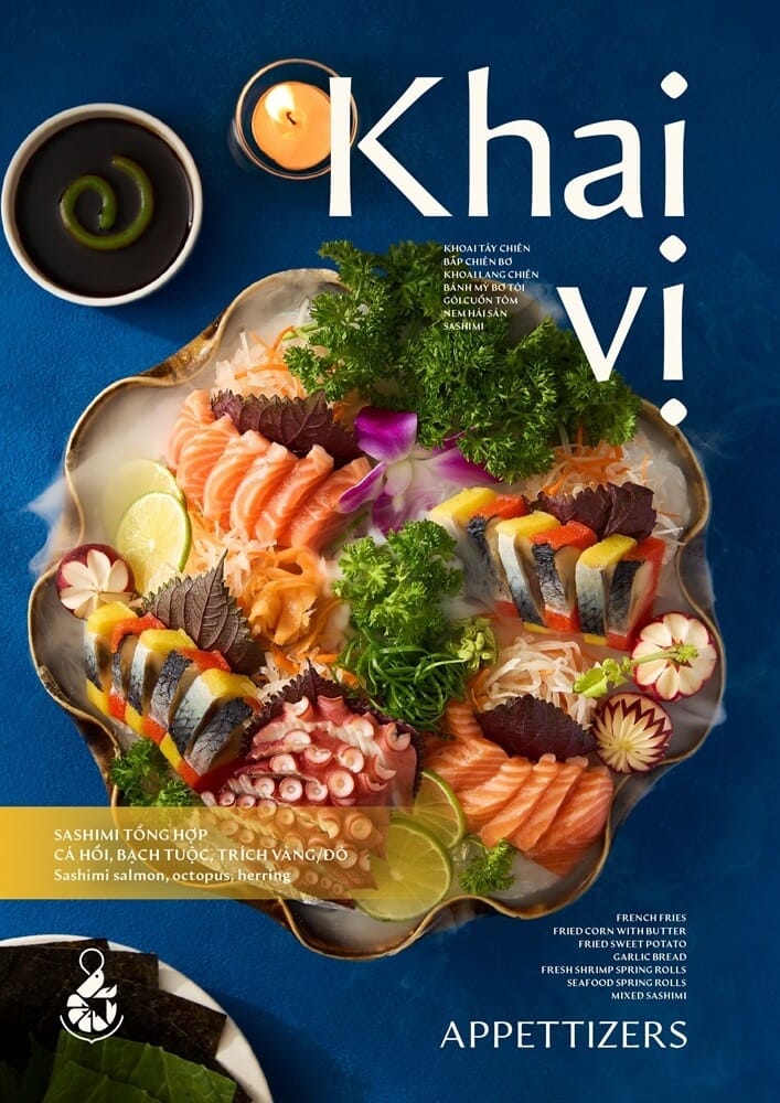 Sashimi khai vị