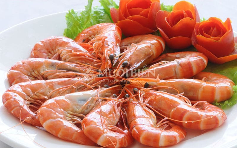 Tôm càng xanh hấp bia
