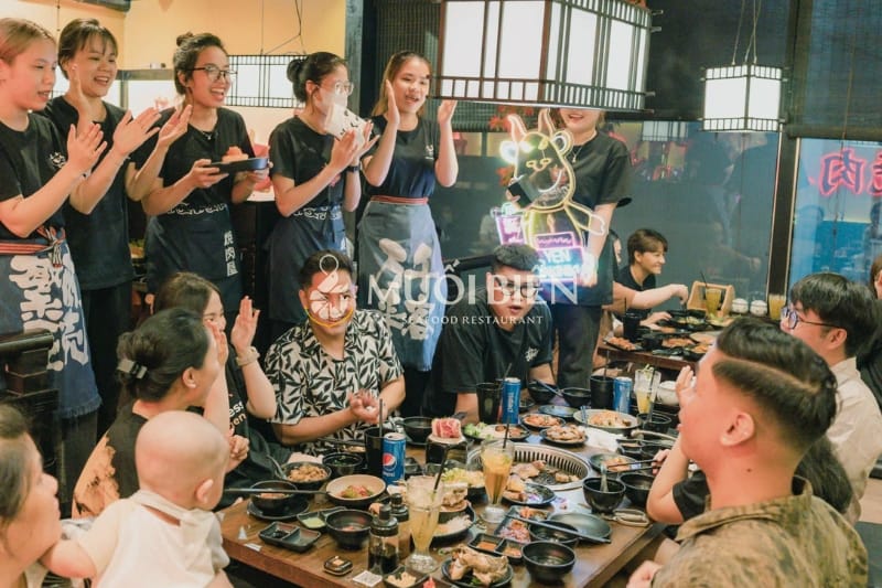 Yen Yakiniku là nhà hàng Đà Nẵng phù hợp cho bữa tiệc buffet gia đình và bạn bè