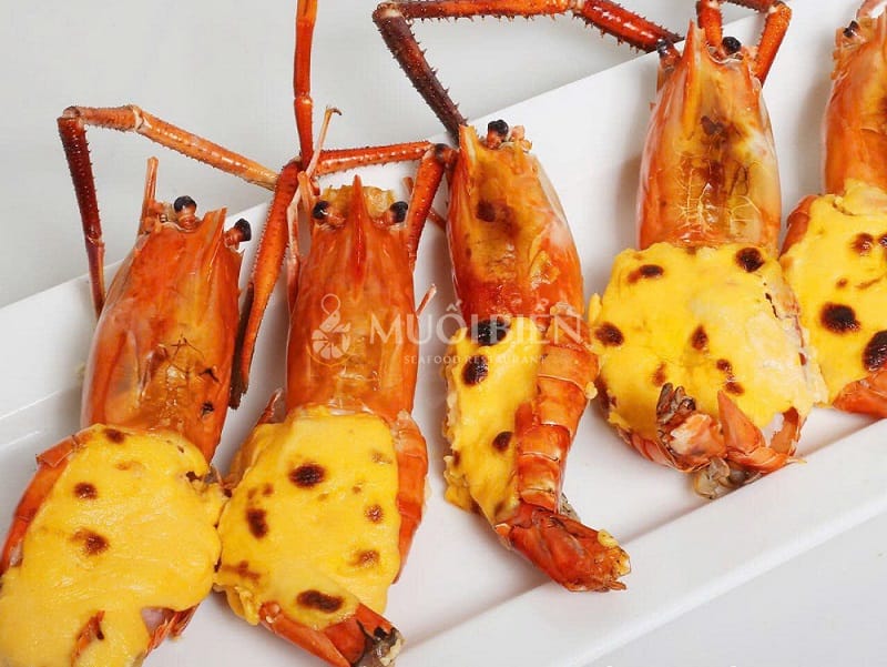 Tôm càng xanh nướng phô mai