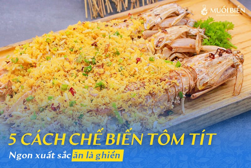 Cách chế biến tôm tít