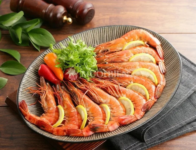 Tôm Sú Hấp