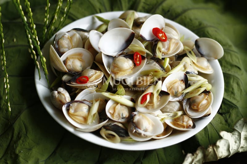 nghêu hấp thái nghêu hấp thái