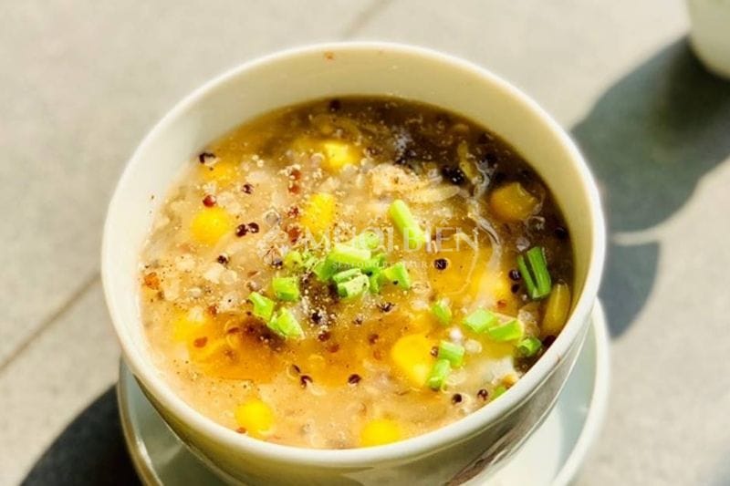 Súp nghêu quinoa giàu dinh dưỡng
