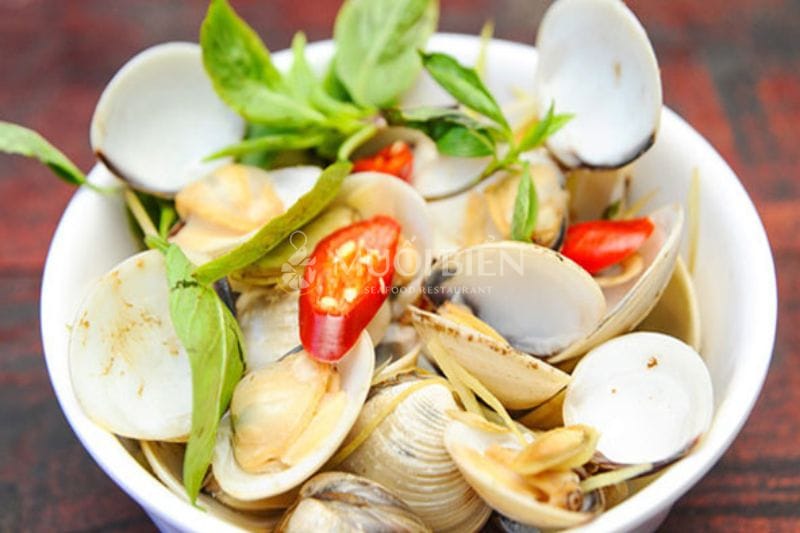 nghêu hấp sả nghêu làm gì ngon