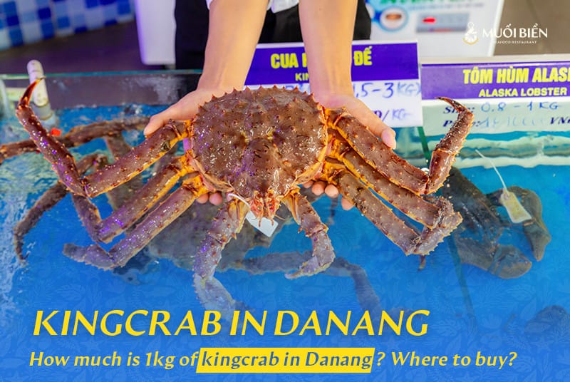 king crab in Da Nang
