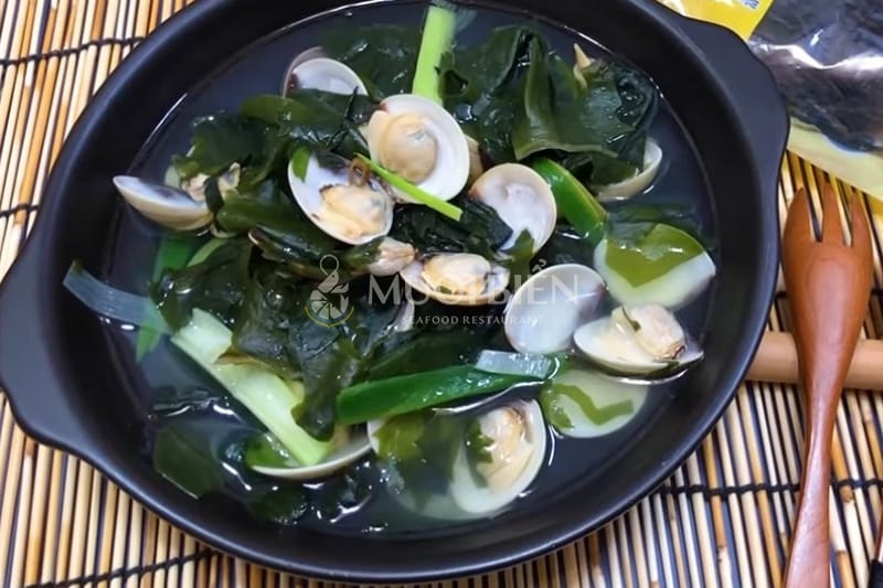 cách nấu canh nghêu rong biển cách nấu canh nghêu rong biển
