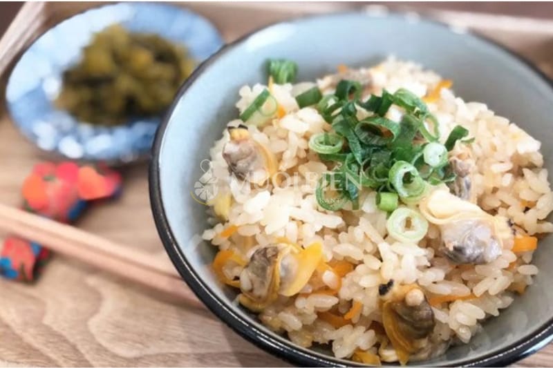 Fukagawa Meshi - cơm nghêu Nhật cơm nghêu