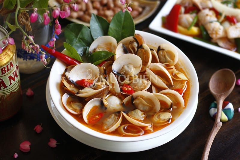 Nghêu được chế biến rất đa dạng
