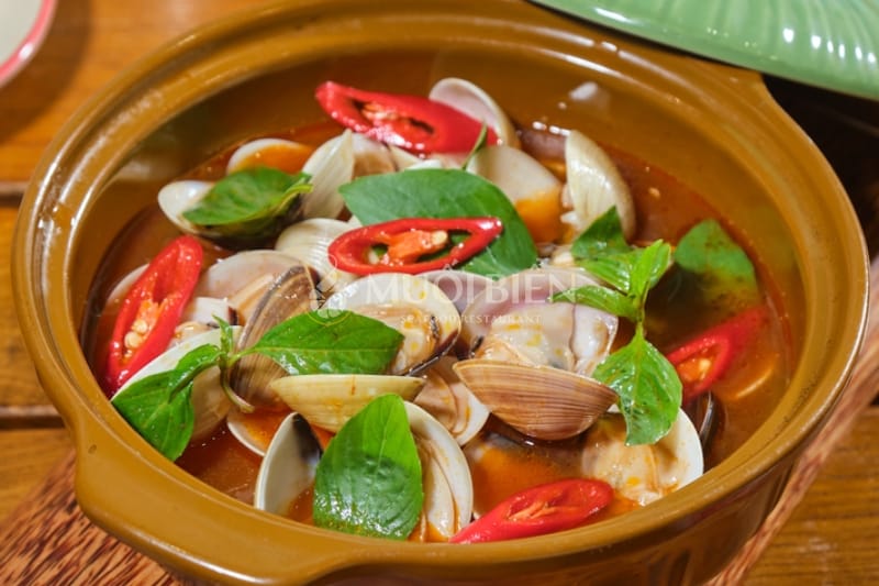 nghêu hấp Thái chua cay con nghêu là con gì