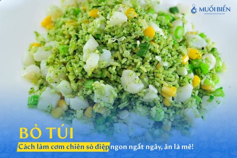 Bỏ túi 3 cách làm cơm chiên sò điệp ngon ngất ngây, ăn là mê