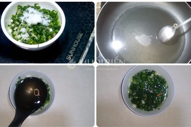 cách làm mỡ hành cách làm nghêu nướng mỡ hành