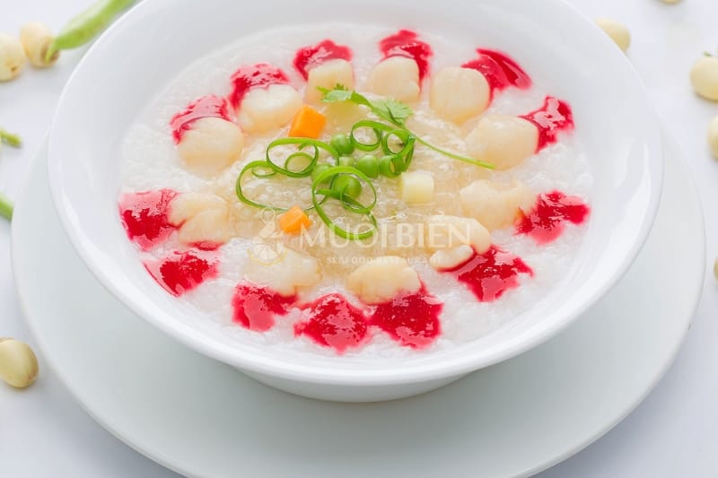 cháo cồi sò điệp cồi sò điệp
