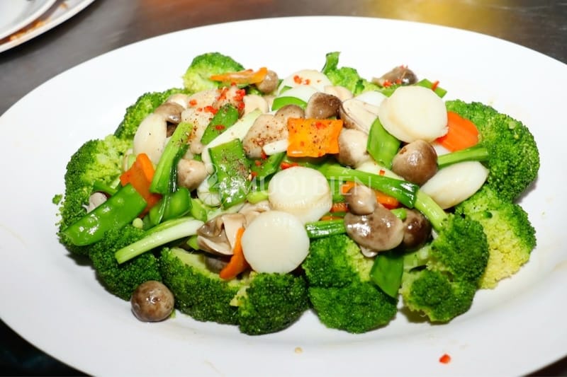cồi sò điệp xào ra củ cồi sò điệp
