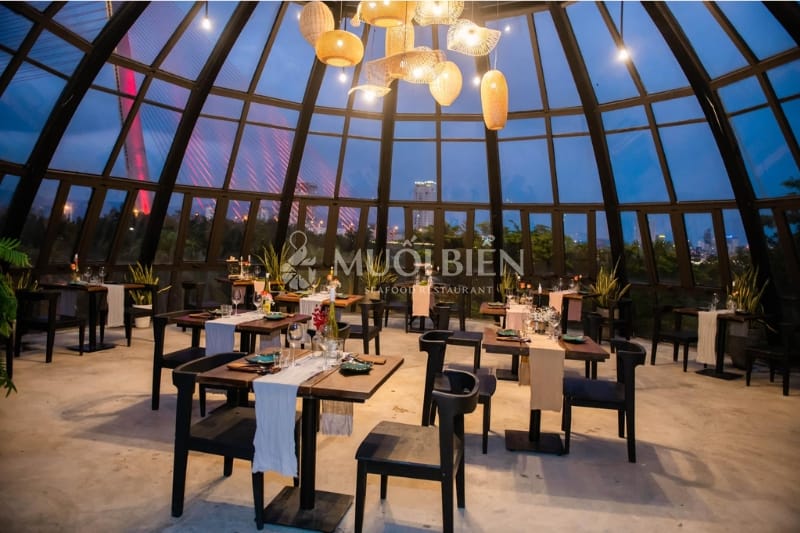 Nhà hàng sang trọng Melioh Bistro nhà hàng ven sông Đà Nẵng