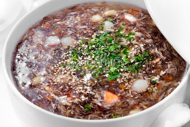 súp sò điệp tóc tiên súp sò điệp