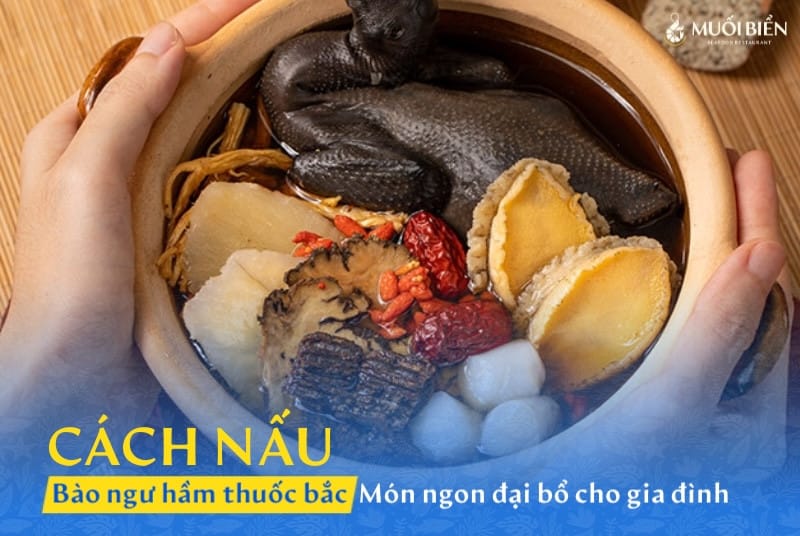 Cách nấu bào ngư hầm thuốc bắc, món ngon đại bổ cho gia đình
