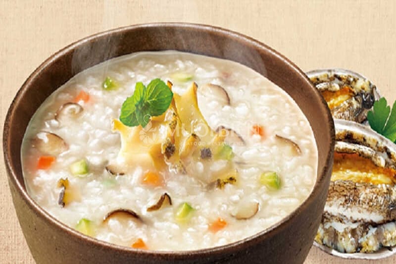 cháo bào ngư tôm nấm hương cách nấu cháo bào ngư