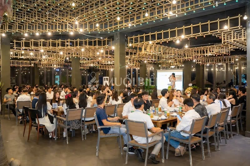 Thực đơn tour đoàn tại nhà hàng Muối Biển