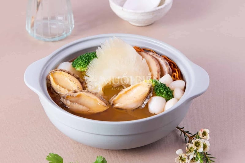 súp bào ngư vi cá sò điệp cách nấu súp bào ngư
