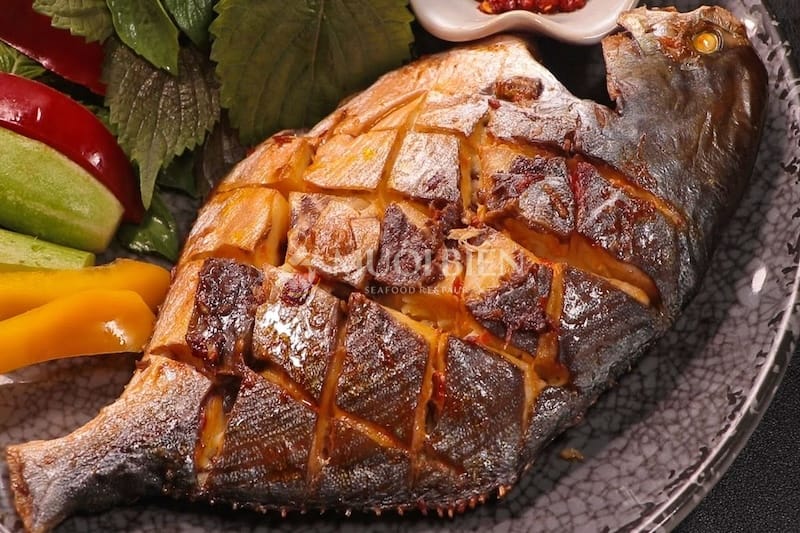 cá chim nướng muối ớt Cá chim nướng muối ớt