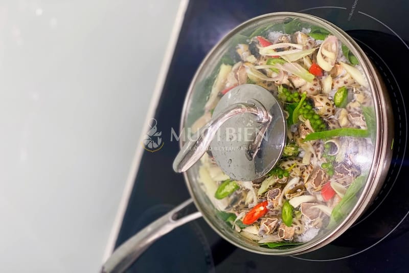 ốc hương hấp sả