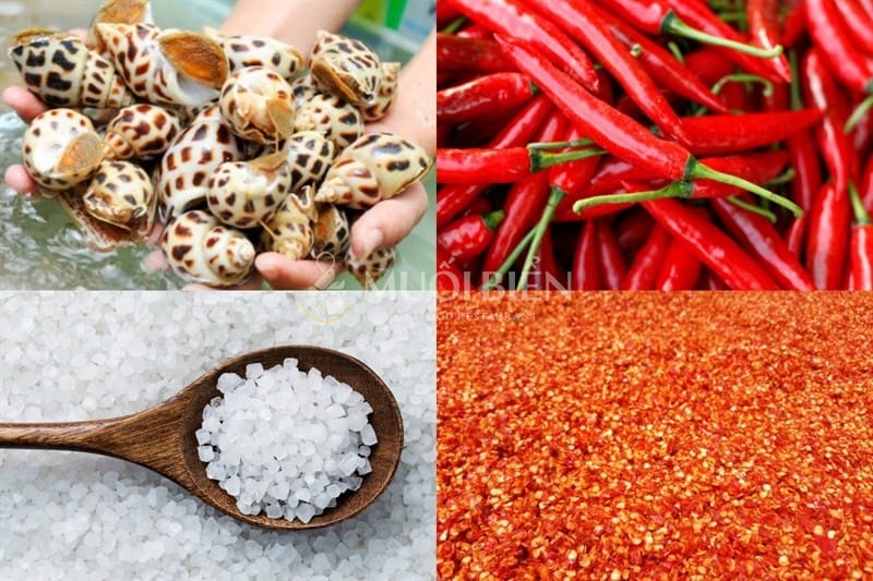 ốc hương rang muối