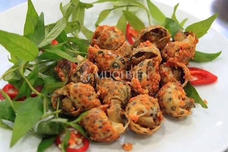 ốc hương rang muối