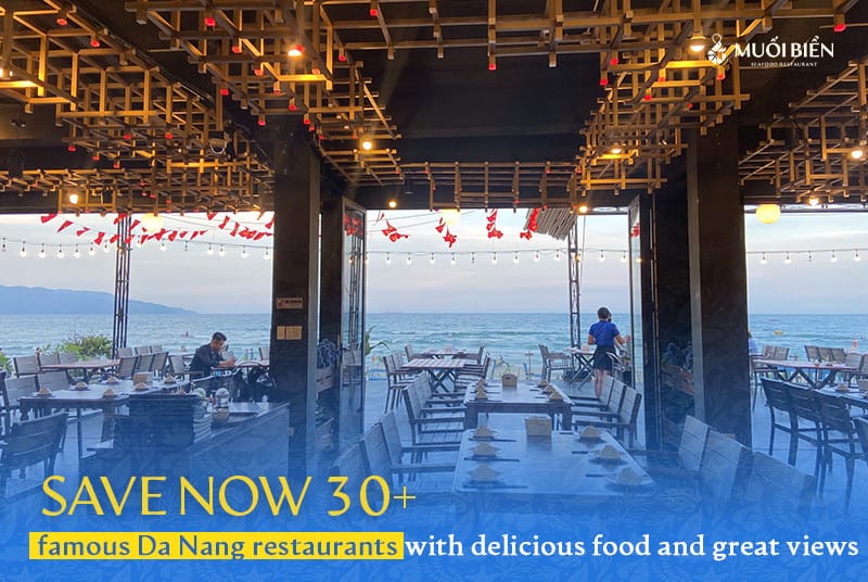 famous Da Nang restaurants with delicious food and great views