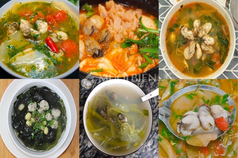 Các loại canh hàu thanh mát ngày hè