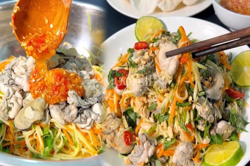 Cách làm gỏi hàu sống chua cay, kích thích vị giác