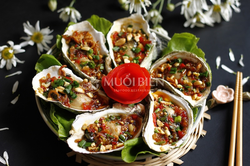 Cách làm hàu nướng mỡ hành thơm béo hấp dẫn