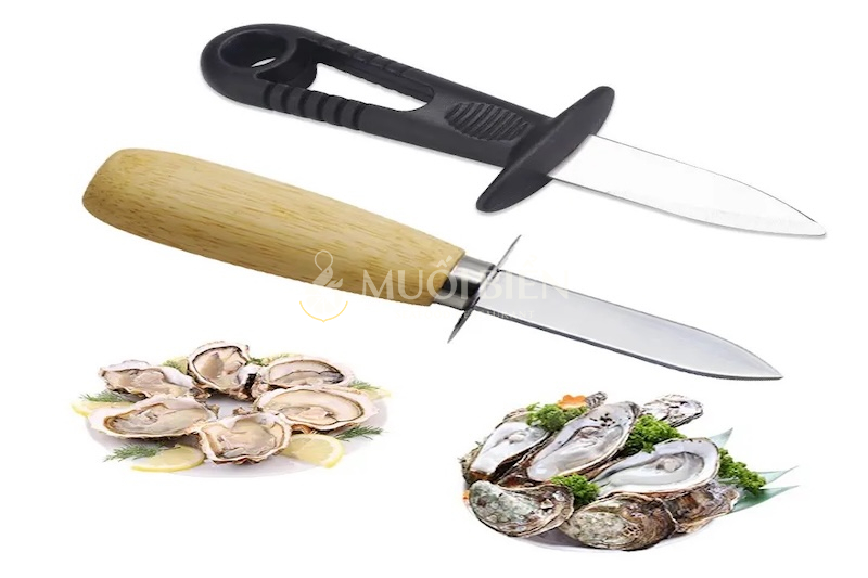 Một số dụng cụ để sơ chế hàu sống một cách nhanh chóng