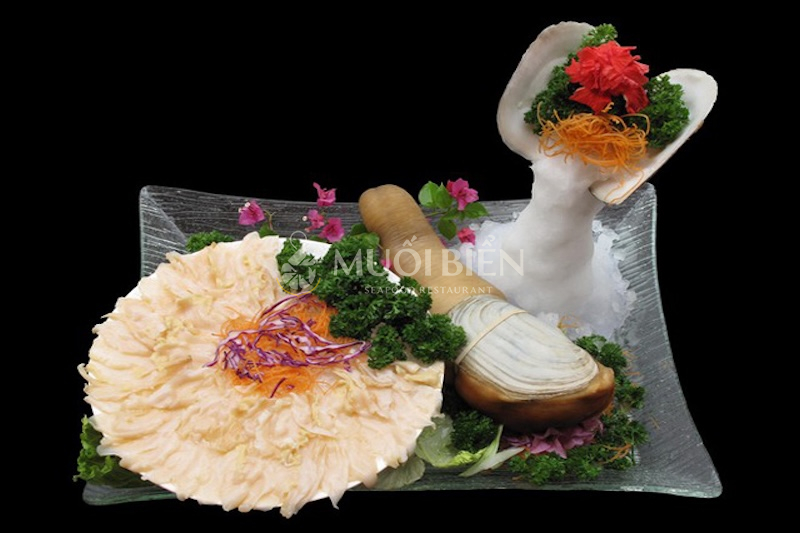Cách làm món sashimi ốc vòi voi nhanh và đơn giản
