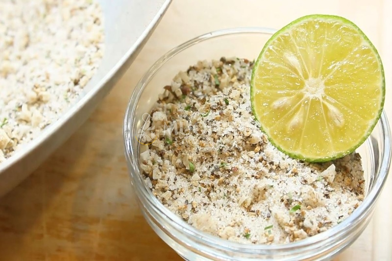 Cách làm muối tiêu chanh chấm tôm hấp dậy mùi thơm