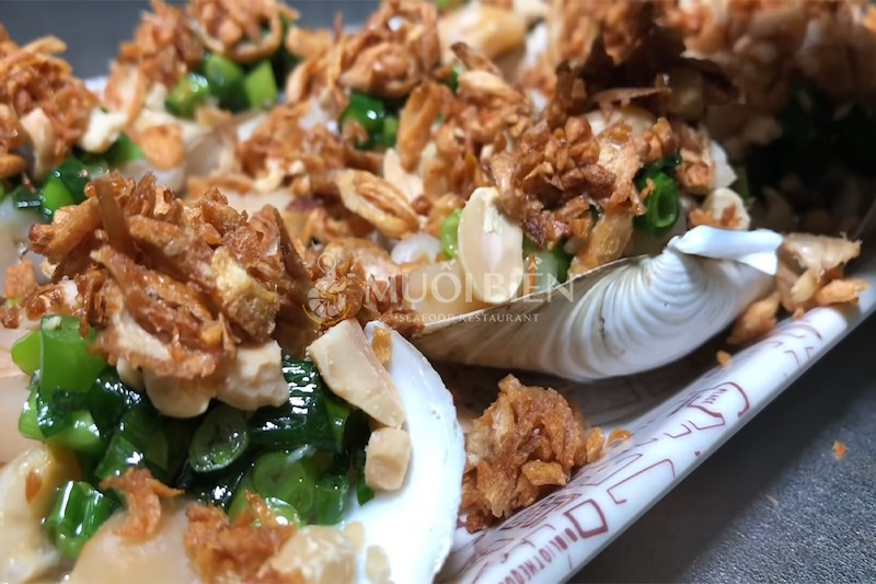Cách làm ốc vòi voi nướng mỡ hành thơm béo