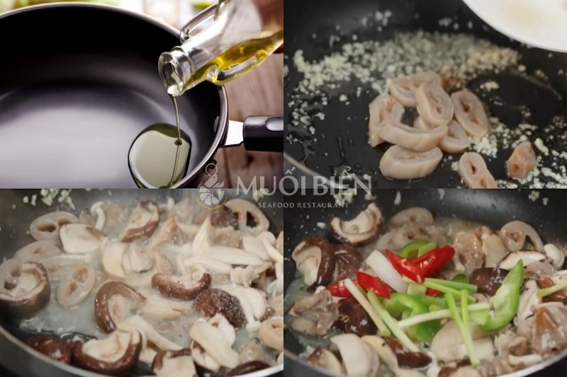 Cách làm ốc vòi voi xào nấm hương dai giòn, ăn là mê