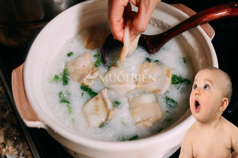 Bé mấy tháng tuổi ăn được cá diêu hồng