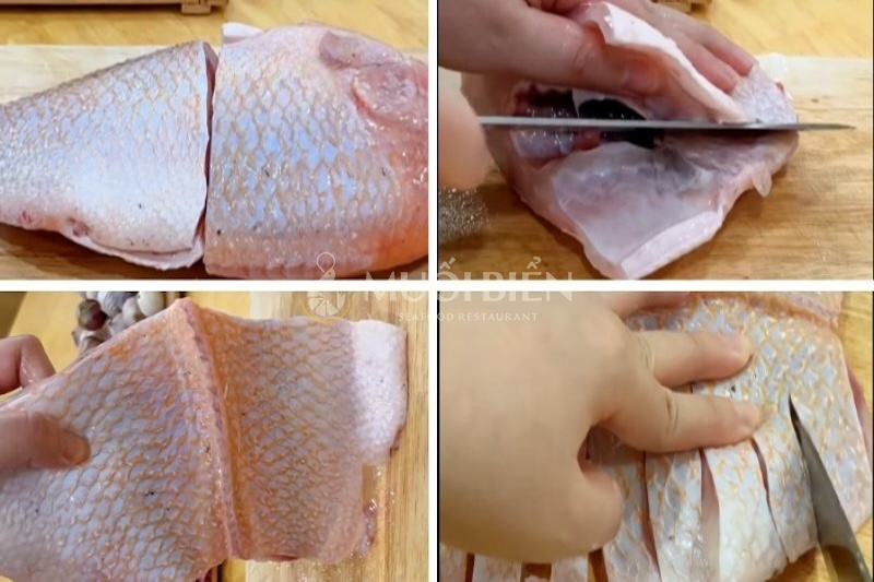 Cách sơ chế cá diêu hồng để làm cá diêu hồng hấp xì dầu