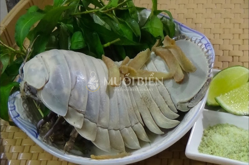 Bọ biển hấp gừng thơm ngon, giàu dinh dưỡng