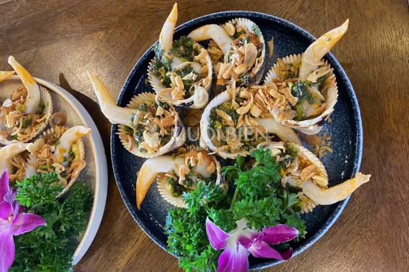 Muối Biển Seafood - Địa điểm mua và thưởng thức sò dương sống tươi ngon